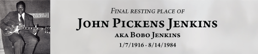 Bobo Jenkins is buried at Detroit Memorial Park